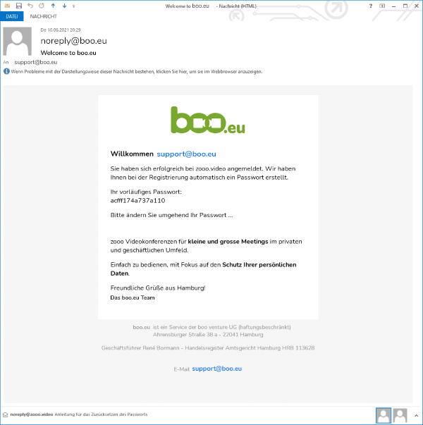 Welcome to boo.eu